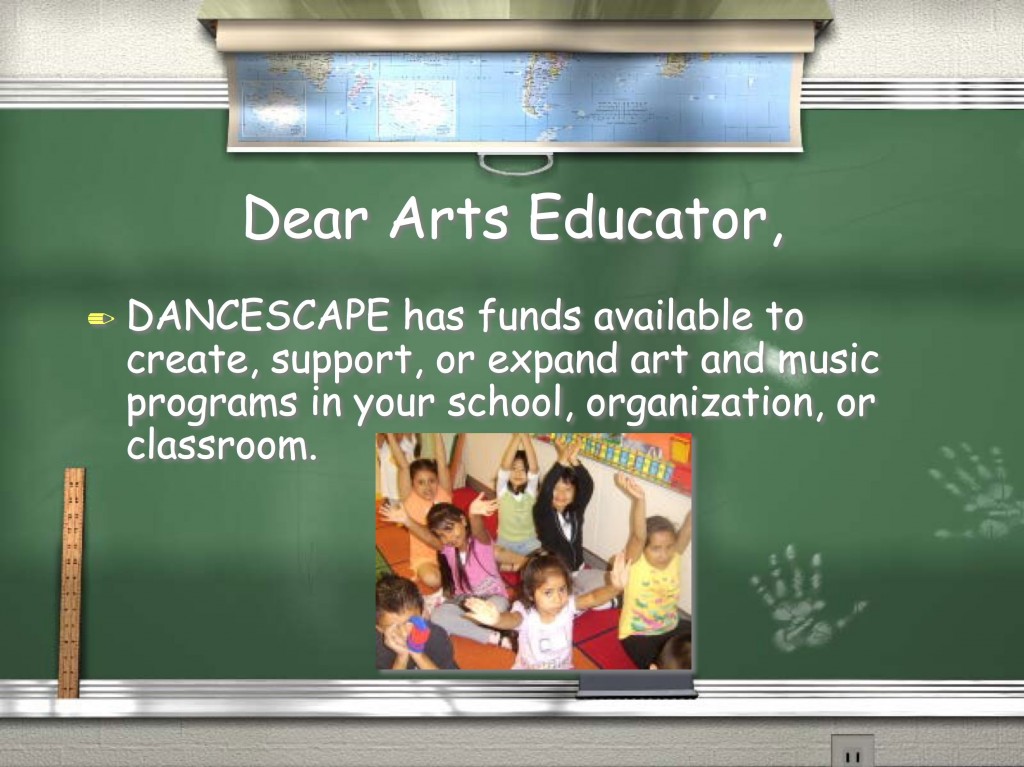 Dear Arts Educator